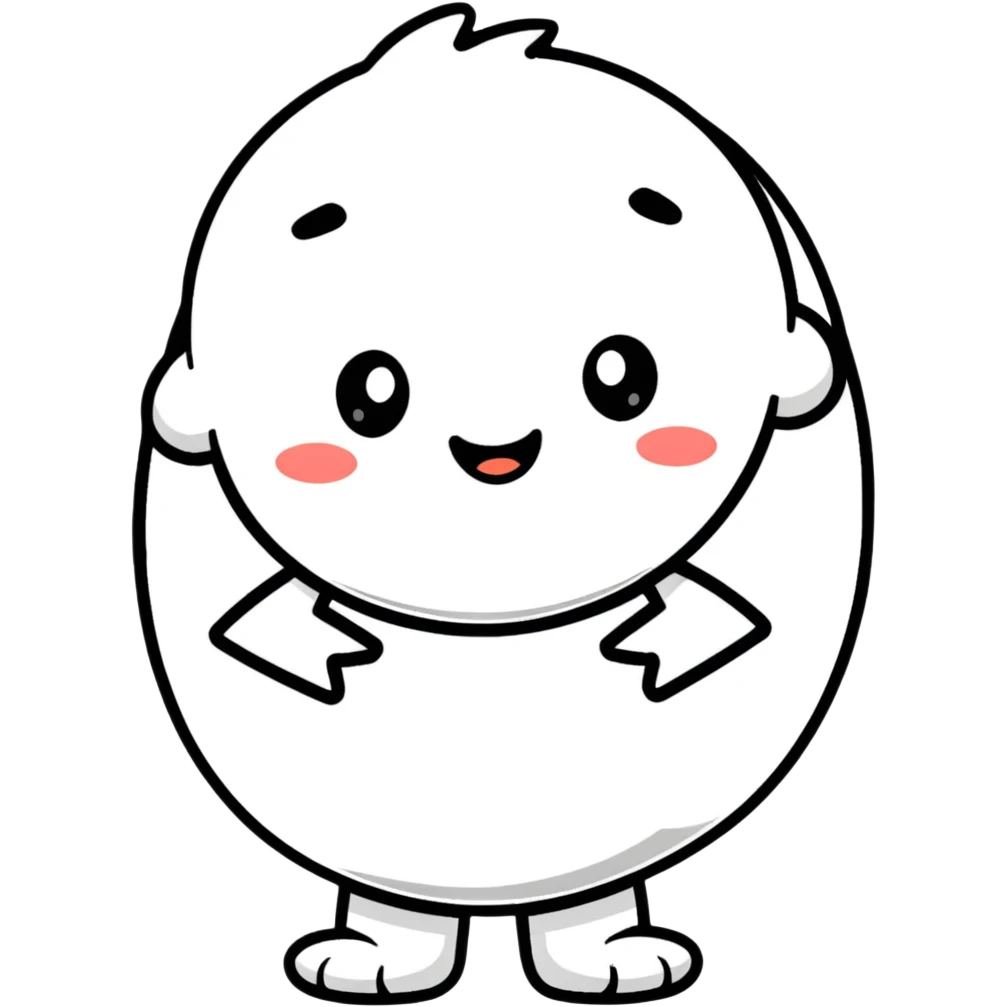 cartoon character with relieved expression after using bathroom emoji