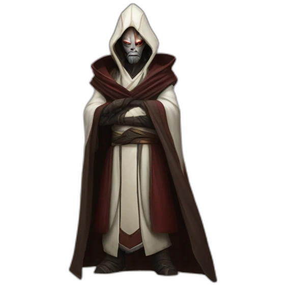 hyperrealist sith jedi in world of warcraft emoji
