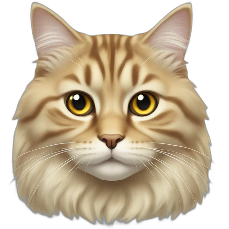 Siberian cat senya  emoji