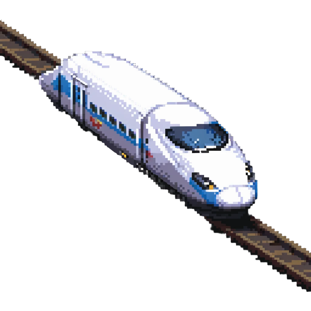 high speed bullet train emoji