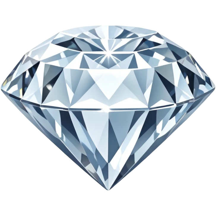 huge white diamond emoji