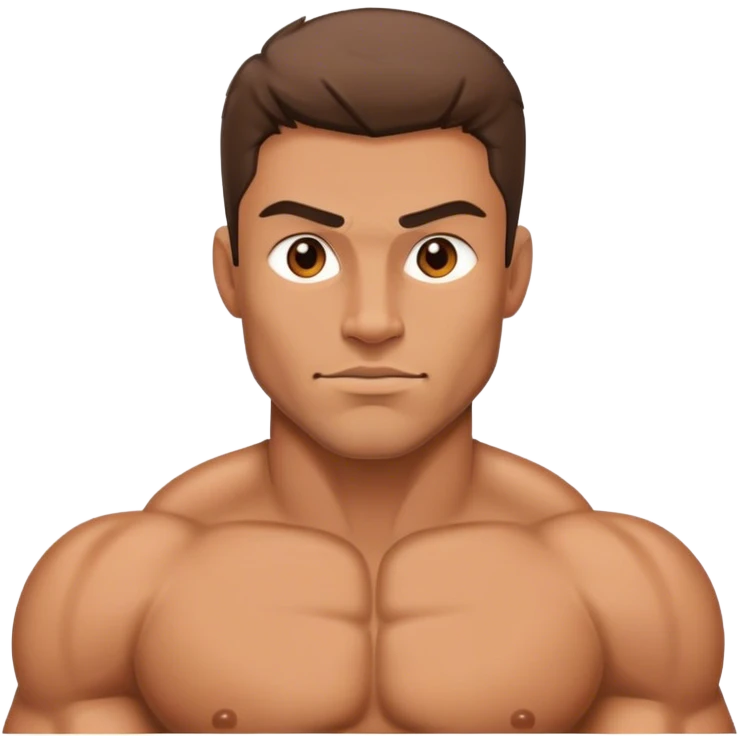Really super buff man emoji