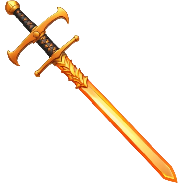 sword and fire emoji