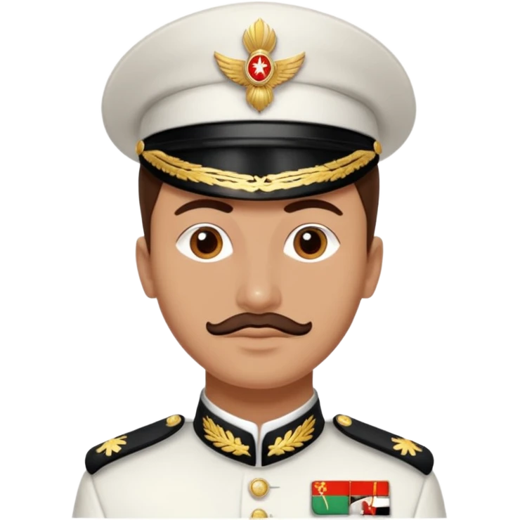 Acemi,asteğmen,tuğgeneral,mareşal rütbeleri emoji