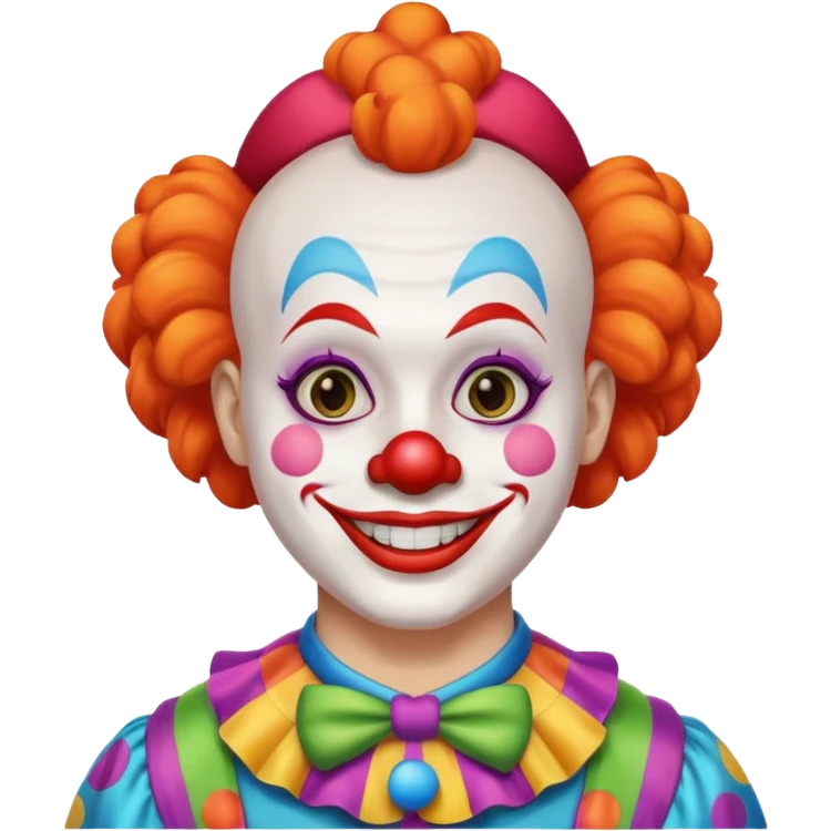 clown friendly emoji