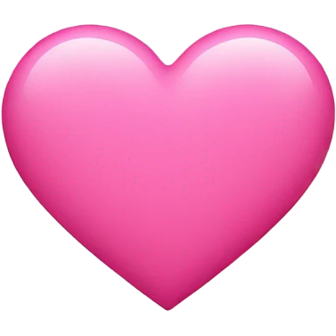 pink heart emoji