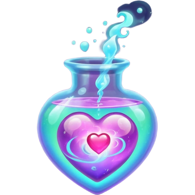 magic potion heart emoji
