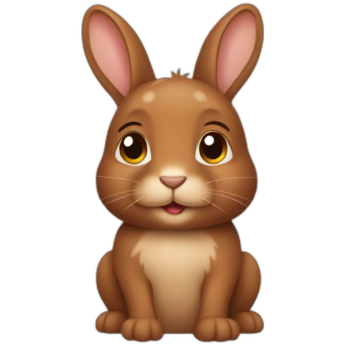 brown bunny emoji