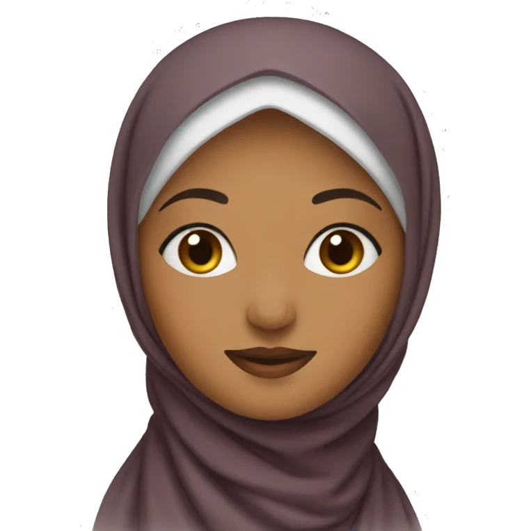 Muslim woman in headscarf emoji