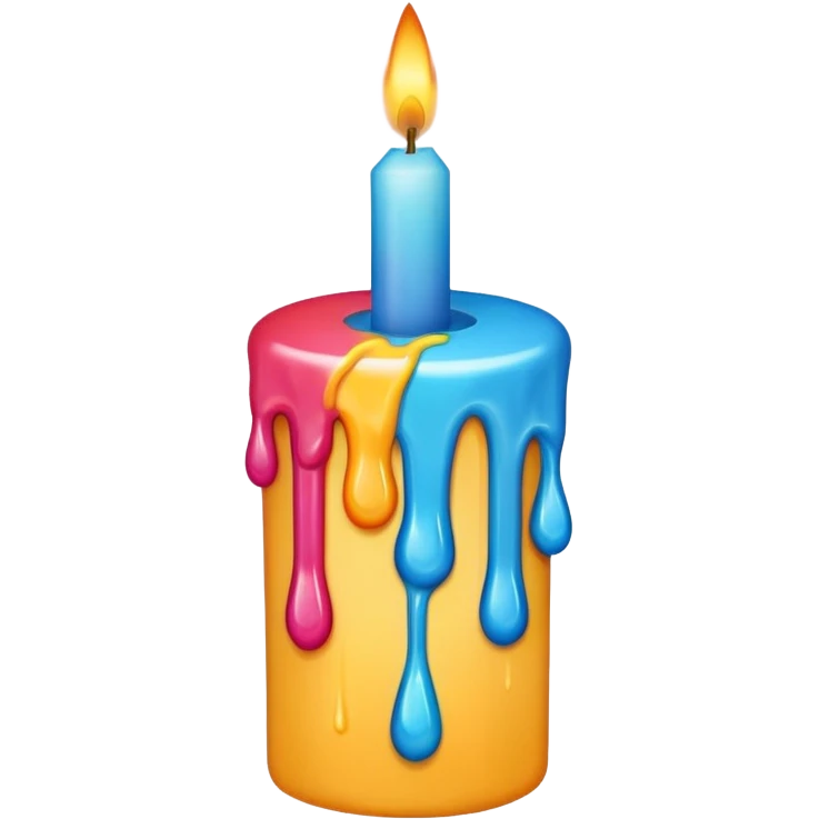 a birthday candle emoji