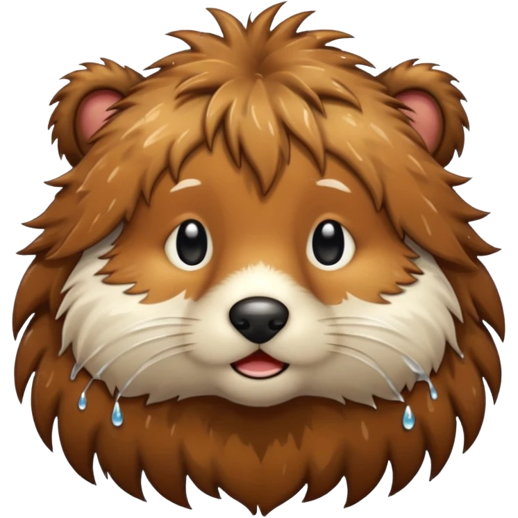 wet furry animal emoji