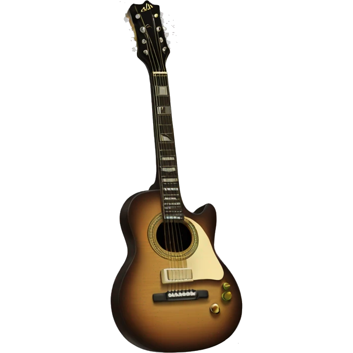 guitar pic emoji