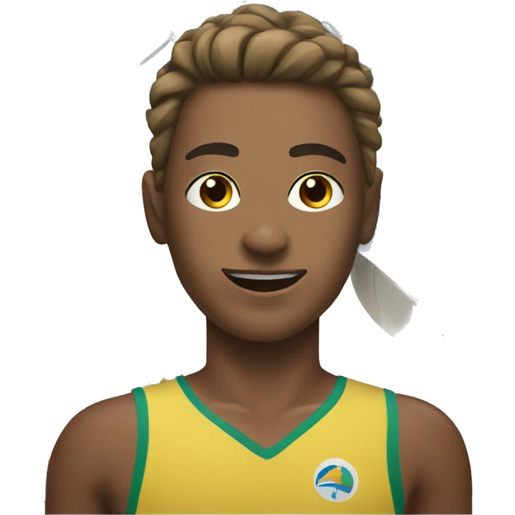 Beach volleyball player emoji