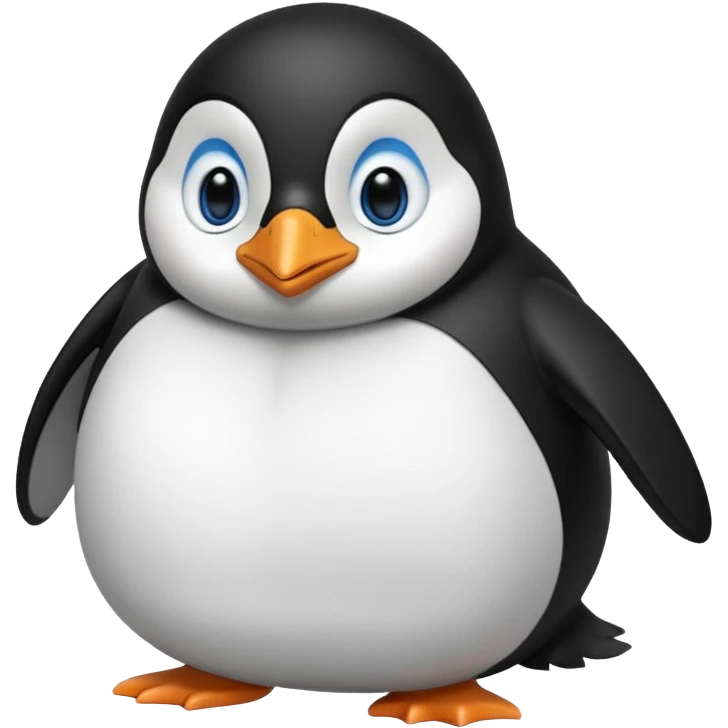 linux tux emoji