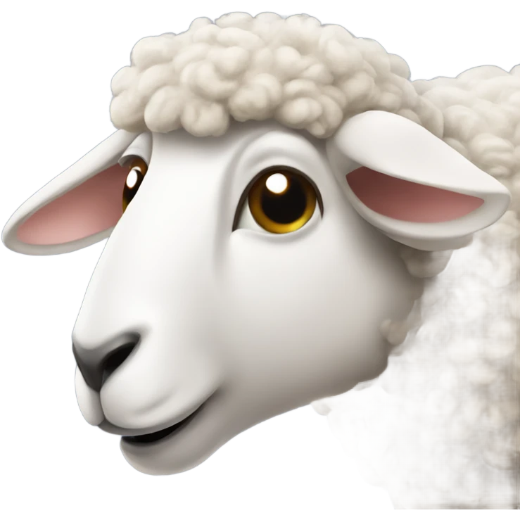 sheep being silly  emoji