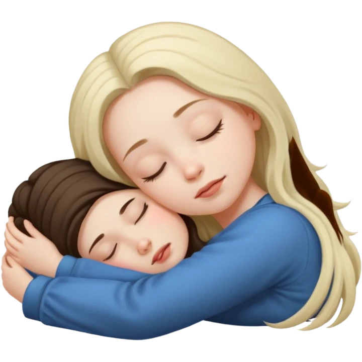 Sleeping girl emoji