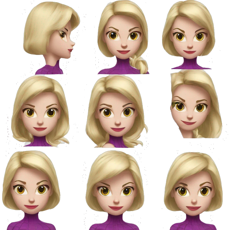 gwen stacy spiderman emoji
