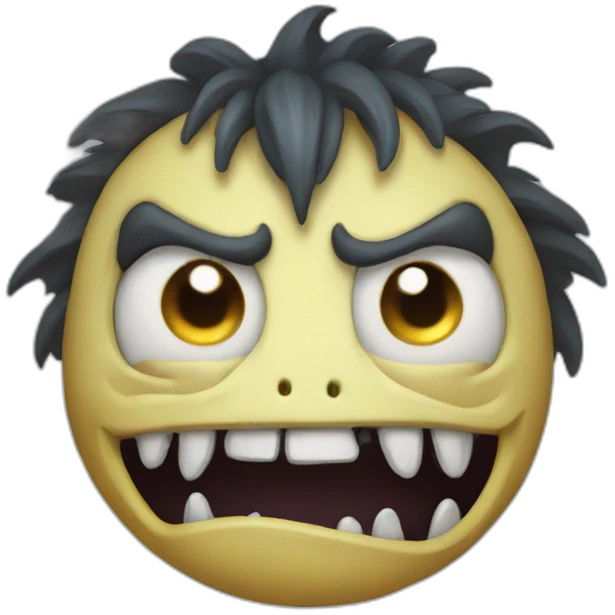 Stiche monstre emoji