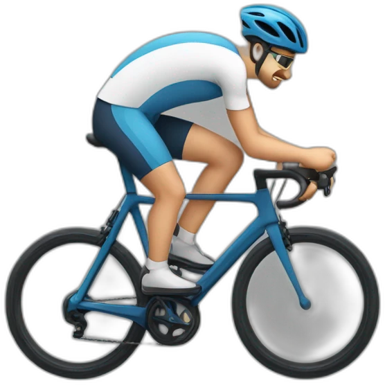 Velo qui cabre emoji