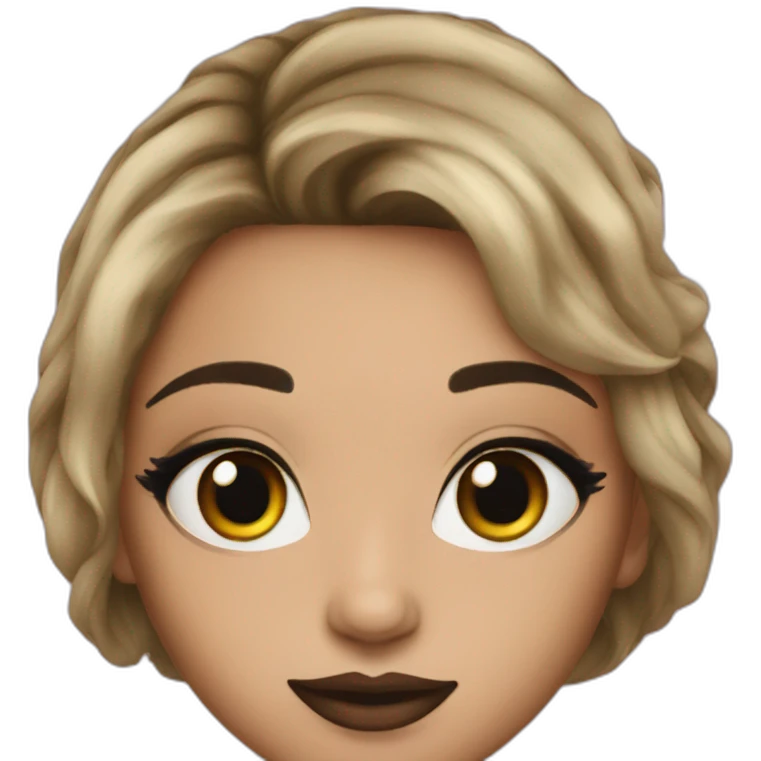 morgane makeup emoji