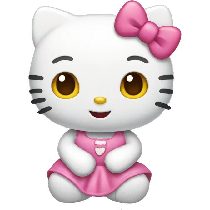Hello kitty emoji