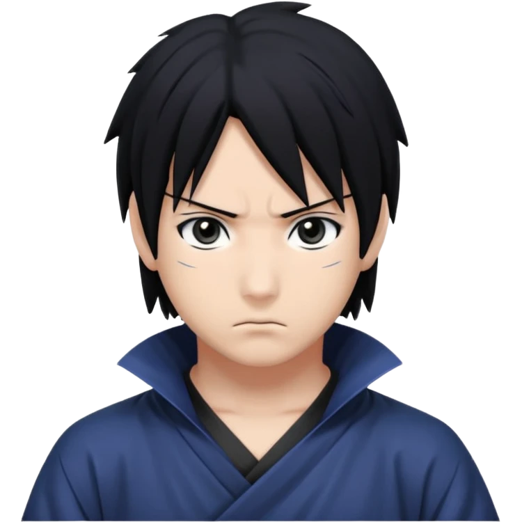 sasuke uchiha anime charther emoji