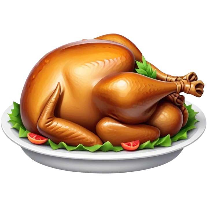 Cold turkey emoji