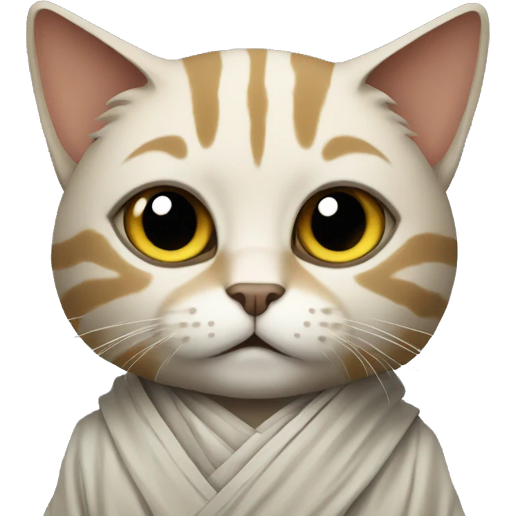 Jedi Cat emoji