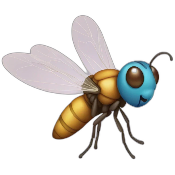 Fairy fly emoji