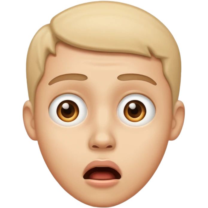 Shocked face emoji