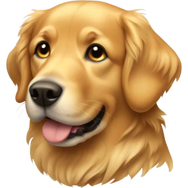 golden retriever emoji