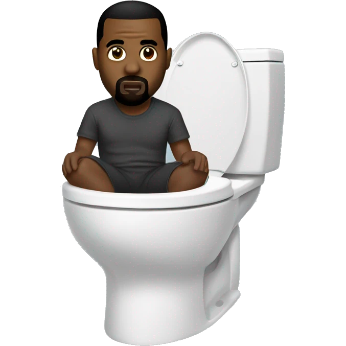 Kanye west skibidi toilet emoji