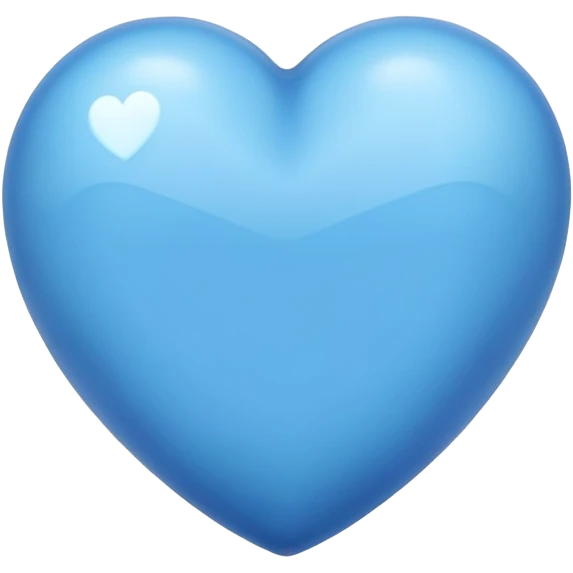 cuore blu e abbraccio emoji