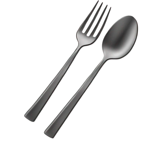 Fat fork emoji
