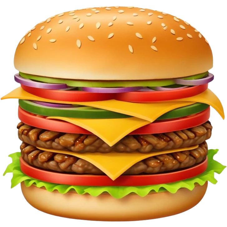 Xi'an Roujiamo Chinese hamburger with shredded meat, simplified emoji style with bold outlines and bright colors, cartoon style Shaanxi specialty in flatbread emoji