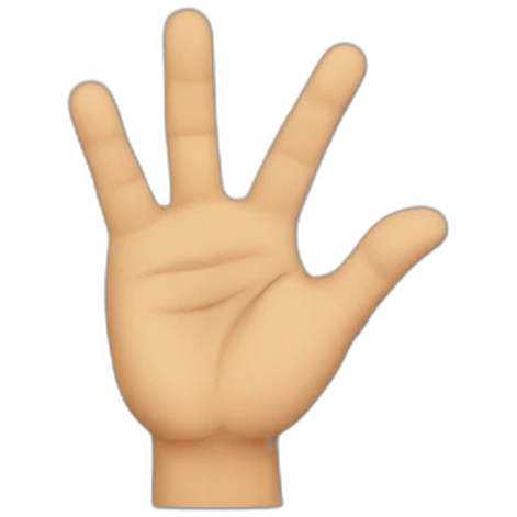 Albania hand sign emoji