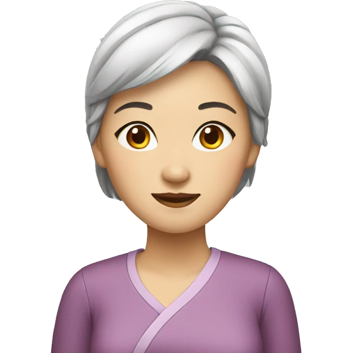 Chinese woman emoji