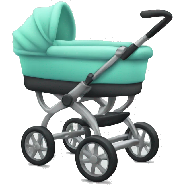 Baby stroller emoji