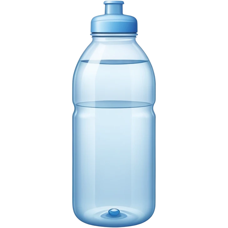 Water bottle emoji