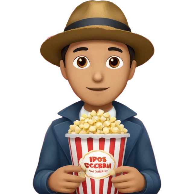 man movie theater emoji