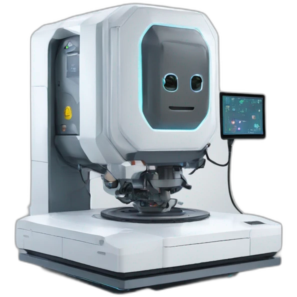 hi tech robotic cell emoji