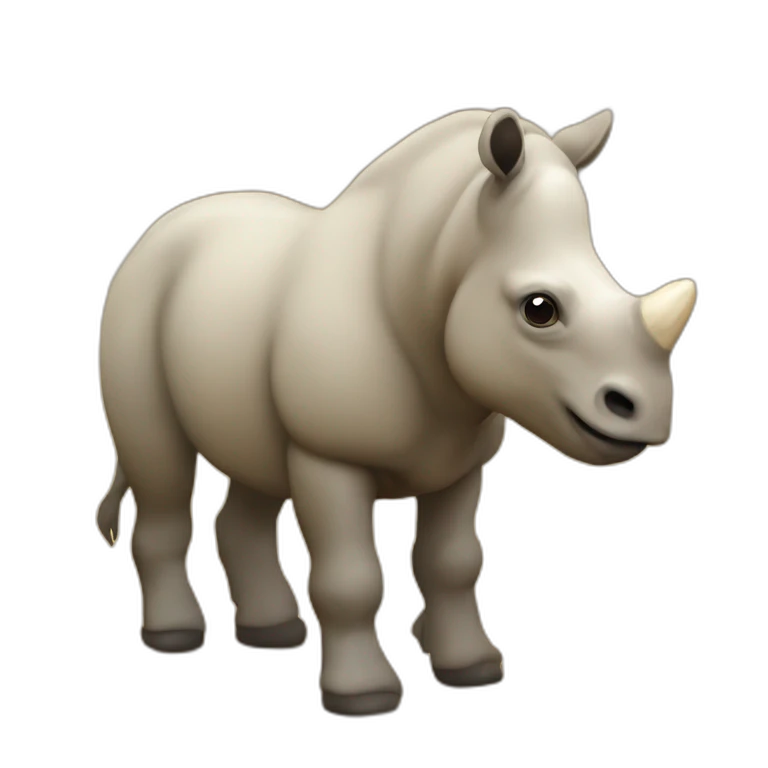 RINOCERONTE DENTRO DE UM BAJA SAE emoji
