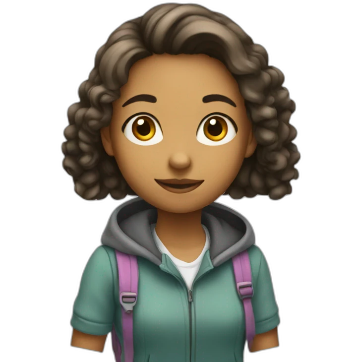GIRL STUDENT emoji