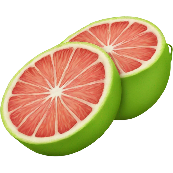 a one bergamot fruit slice emoji