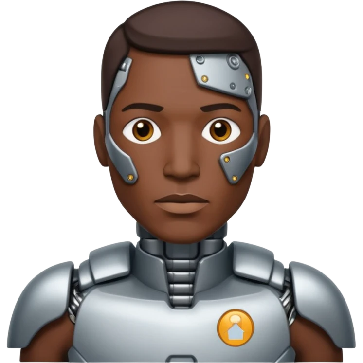 George Floyd Cyborg emoji