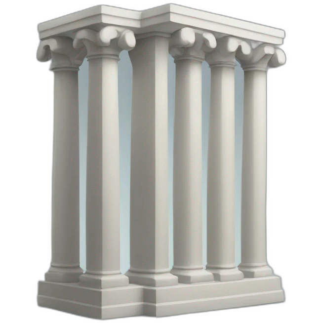 pillar of dollar signs emoji