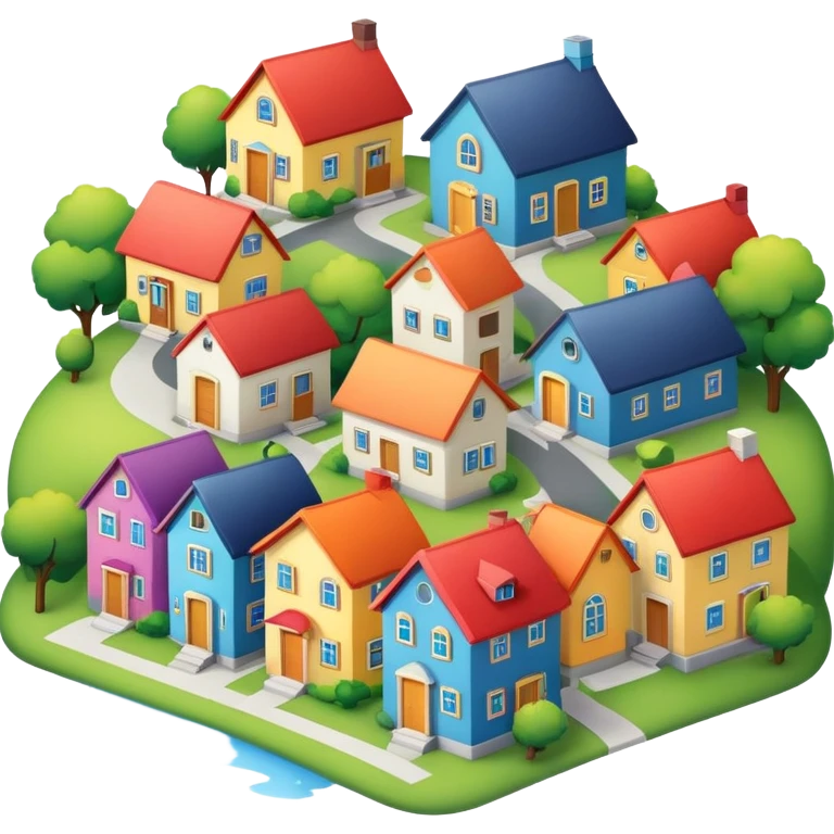 Houses emoji