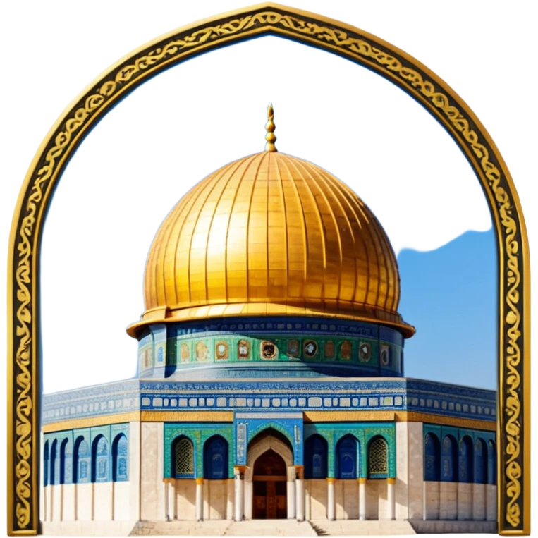 Dome of the rock, Palestine emoji