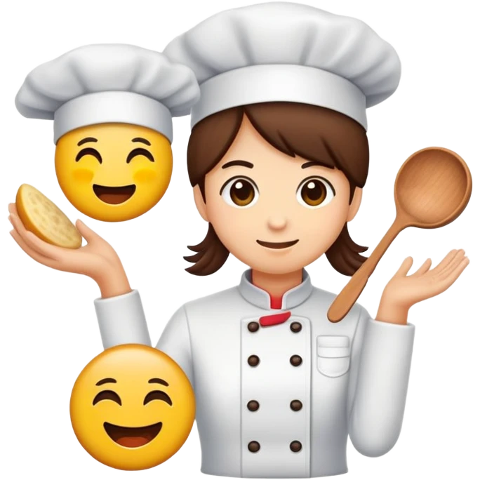 Wajah terdistorsi: Ekspresi yang menunjukkan keterkejutan, terinspirasi dari fitur 'Emoji Kitchen' emoji