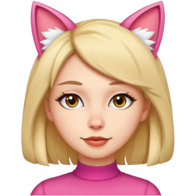 Милфа с кошачьим ушками emoji